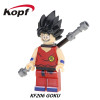 Single Sale Building Blocks Dragon Ball Z Figures Broly Super Sayayin Black Goku Vegeta Dolls Bricks Children Gift Toys KF392