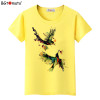 BGtomato Hot sale summer Beautiful birds shirt women top tees new t shirt women short sleeve casual clothes fashion t-shirt