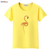 BGtomato beautiful Flamingo printing t shirts for women summer cool animal tops super fashion new style casual tee shirts