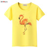 BGtomato beautiful Flamingo printing t shirts for women summer cool animal tops super fashion new style casual tee shirts