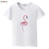 BGtomato beautiful Flamingo printing t shirts for women summer cool animal tops super fashion new style casual tee shirts