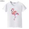 BGtomato beautiful Flamingo printing t shirts for women summer cool animal tops super fashion new style casual tee shirts