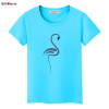 BGtomato beautiful Flamingo printing t shirts for women summer cool animal tops super fashion new style casual tee shirts