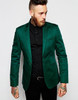 Best Selling 2016 Satin Green Tuxedo Jacket And Black Pants Dinner Party Prom Suits Groom Tuxedos Groomsmen Wedding Suits