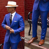 Best Selling 2016 Satin Green Tuxedo Jacket And Black Pants Dinner Party Prom Suits Groom Tuxedos Groomsmen Wedding Suits