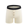 Best Selling Button Cotton Comfortable Long Leg Men's Boxers Shorts Button Front Open Male Underpants Man Underwear