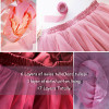 Best Quality 7 Layers Midi Tulle Skirt American Apparel Tutu Skirts Womens Petticoat Elastic Belt 2017 Summer faldas saia jupe