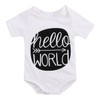 Baby Boy White Bodysuit Toddler Summer Outfits Clothes Newborn Kids Letter Jumpsuit Baby Girl Playsuit Baby Boy White Bodysuit Toddler Summer Outfits Clothes Newborn Kids Letter Jumpsuit Baby Girl Playsuit