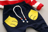 Baby Boy Clothing Set New Autumn 1-3 year 2017 Fashion Style Cotton O-Neck full Sleeve Strip Lion Boys Clothes Set A266