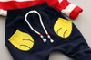 Baby Boy Clothing Set New Autumn 1-3 year 2017 Fashion Style Cotton O-Neck full Sleeve Strip Lion Boys Clothes Set A266