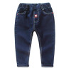 Girls Jeans 2018 Cartoon Solid Baby Boys Jeans Girls Pants Slim Skinny Kids Leggings Cotton Casual Children Girls Clothes