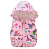 Girls Hooded Vest 2017 Winter Autumn Baby Children Outerwear Baby Girl Down Vest kids vests Girls Clothes Children Clothes 0-6Y