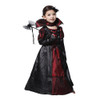 Girls Halloween Dress Black Queen Vampire Costume Kids Carnival Masquerade Party Fancy Vestido Children Cosplay Clothes