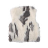 Girls Faux Fur Coat Vest Coat Soft Autumn Winter Baby Girl Jacket Kids Outwear Sleeveless Clothing Leopard 1-5T Drop Shipping