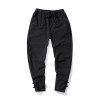 Chinese wind men's loose cotton and flax retro back pants men's autumn fashion casual pants Free shipping
