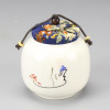Chinese Style Mini Ceramic Storage Tank Tea Caddy Box Food Container Kitchen Storage Bottle Jars Sugar Spice Tea Jar Miniature