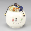 Chinese Style Mini Ceramic Storage Tank Tea Caddy Box Food Container Kitchen Storage Bottle Jars Sugar Spice Tea Jar Miniature