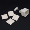 Chinese Style 4 Patterns Square Plastic Homemade Moon Cake Fondant Sugarcraft Decorating Cookies Mould Baking Tool Set