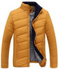 China cheap wholesale 2017 autumn winter new men fashion casual stand collar cotton-padded jacket outerwear men's clothing