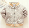 Children's wild lambskin double-sided plus or minus wear thick coat children's wool velvet shirt cap off