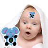 Children's Safety Cartoon Thermometer For Baby Care Sticker LCD Forehead Thermometers Body Fever Thermometers