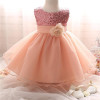 Girl Dress Children Clothing Wedding Party Girls Dresses first birthday Clothes Newborn Princess Infant Dress Girl