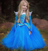 Girl Dress 2017 Fashion Sleeping Beauty Aurora Princess Full Sleeve for Kids Girls Party Dress Halloween Cosplay Costume 22