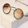 Free shipping glasses New Fashion glasses Women men Fashion retro  roundness colours Girls Sunglasses summer colors glasses