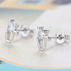Free Shipping Fashion Wholesale Jewelry 925 Sterling Silver Earring Lovely Cat CZ Stud Earrings Women Accessories
