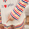 Free shipping couples pajamas set male and female milk silk long sleeved women pyjamas autumn cute cartoon fish printed M-XXL Free shipping couples pajamas set male and female milk silk long sleeved women pyjamas autumn cute cartoon fish printed M-XXL