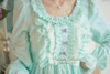 Free Shipping Comfortable Crystal Velvet Winter Nightgown Women's Long Sleepwear Princess Pijamas