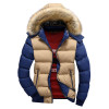 DIMUSI Winter Jacket Men Warm Jacket Casual Thick Parka Men Padded Jacket Male Fur Collar Slim Hooded Winter Coat Men 4XL,YA702