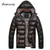 DIMUSI New Men Winter Jacket Fashion Hooded Thermal Down Cotton Parkas Male Casual Hoodies Brand Clothing Warm Coat 4XL,PA064