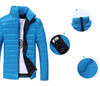 DIMUSI Men Winter Jacket Fashion Hooded Thermal Down Cotton Parkas Male Casual Hoodies Windbreaker Warm Coats,YA710