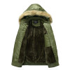DIMUSI Men Winter Bomber Jacket Hooded Thermal Down Cotton Parkas Male Casual Hoodies Faux Fur Collar Warm Coats 4XL,TA015