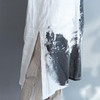 DIMANAF Women Blouse Plus Size Autumn Female Loose Casual Vintage Linen Chinese Style Large Size Pattern Print CardiganBlouse