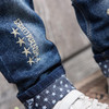 DIIMUU Kids Baby Clothes Toddler Casual Pants Infant Printed Cartoon Fashion Jeans Trousers Fit 2-5 Years