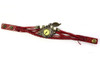 Design HOT! 1PC Womens Bracelet Vintage Weave Wrap Quartz Leather Leaf Beads Wrist Watches Fabulous