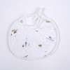 Newborn Baby 5PCs Boy Girl Cartoon Infant Clothing Set Bib Hats Cotton Toddler