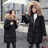 NewBang 5XL Winter Jacket Women Feather Parka Real Raccoon Fur Collar Coat Women Long Duck Down Windbreaker Thick Warm Jacket
