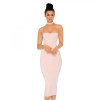 NewAsia Garden Strapyy Double Layered Cotton Bodycon Midi Dress Summer Dress Basic Club Sexy Party Long Slip Dresses Vestidos