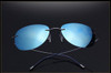 NewArrival Free Shipping Luxury Ultra-light Flexible Pure Titanium Rimless Mirror Polarized Sunglasses Eyeglasses Eyewear Unisex