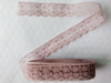 New! Rubber red 10 yards beautiful lace ribbon, 22mm wide, diy jewelry, clothing, wedding decorations