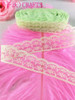 New! Rubber red 10 yards beautiful lace ribbon, 22mm wide, diy jewelry, clothing, wedding decorations