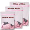 New Zipped Laundry Washing Bag Laundry Bags Net Mesh Socks Bra Clothes 3 Sizes bra washing machine Nylon bag