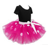 New Years kids Ballet dress princess party costume infant clothing Polka dot baby clothes birthday girls tutu dress Head band