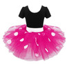 New Years kids Ballet dress princess party costume infant clothing Polka dot baby clothes birthday girls tutu dress Head band