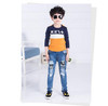 New Year's , jeans boy for children wear fashionable style and high quality kids jeans, boys ripped jeans