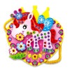 1pcs Colorful Kids Baby Assembly Toy EVA Cartoon DIY Handmade Handbag Bag Diamond Educational Toys for Girls Random Pattern 1pcs Colorful Kids Baby Assembly Toy EVA Cartoon DIY Handmade Handbag Bag Diamond Educational Toys for Girls Random Pattern