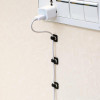 18Pc Cable Cord Wire Line Organizer Clips Fixer Fastener Tidy Holder Desk Wall Organiser Tie Fixer Organizer Line Adhesive Clamp